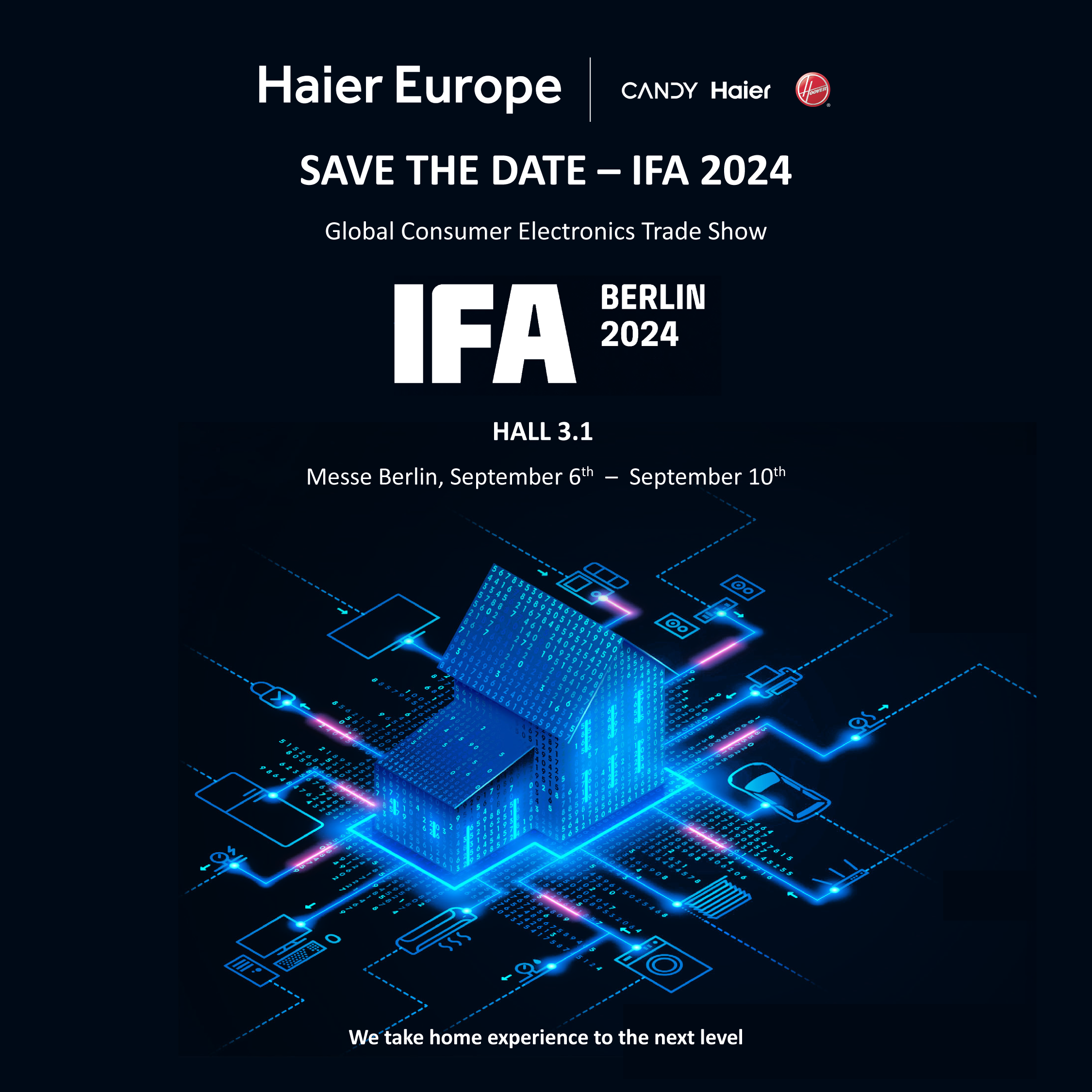 Haier Europe announces its participation at IFA 2024